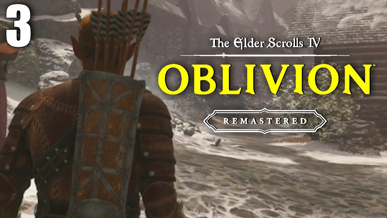 Elder Scrolls Oblivion REMASTERED - First Time Playing Ever - Part 3 (Thieves Guild Adventures)