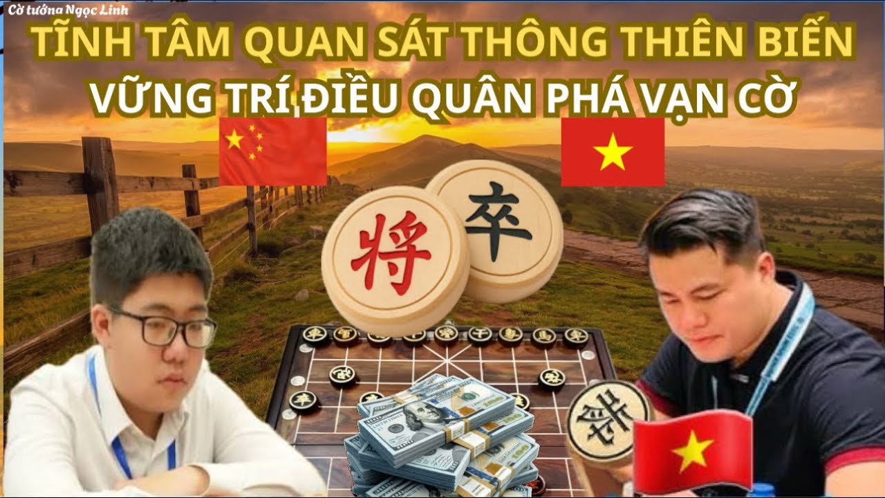 Cờ tướng Lại Lý Huynh đại chiến với thần đồng Trung Hoa Mạnh Phồn Duệ
