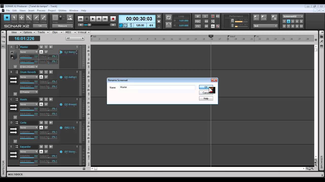 Tutoriais Sonar X1 &2 Parte 22- Personalizando seu fluxo de trabalho (Screenset/Icon)