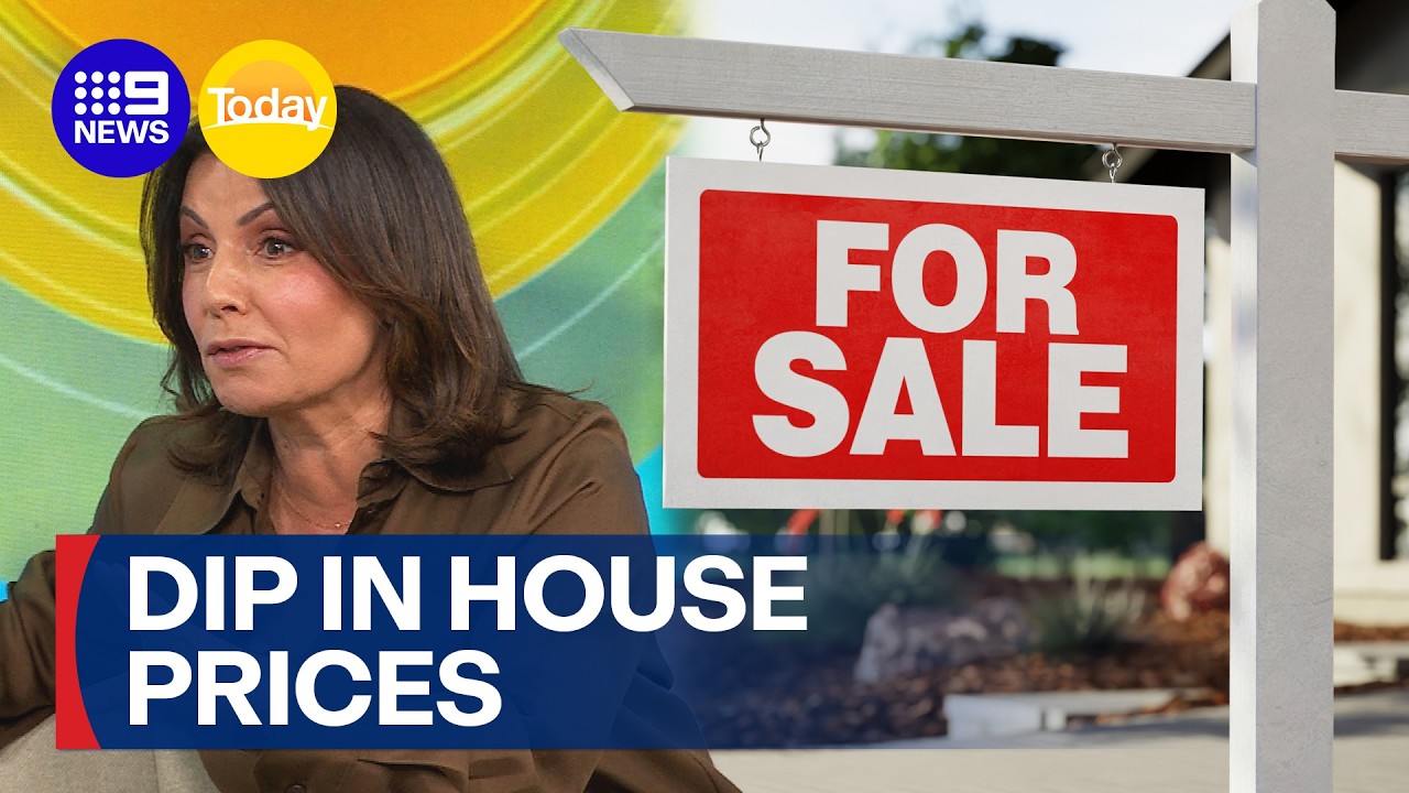 Will a dip in home prices be enough to help first-home buyers? | 9 News Australia