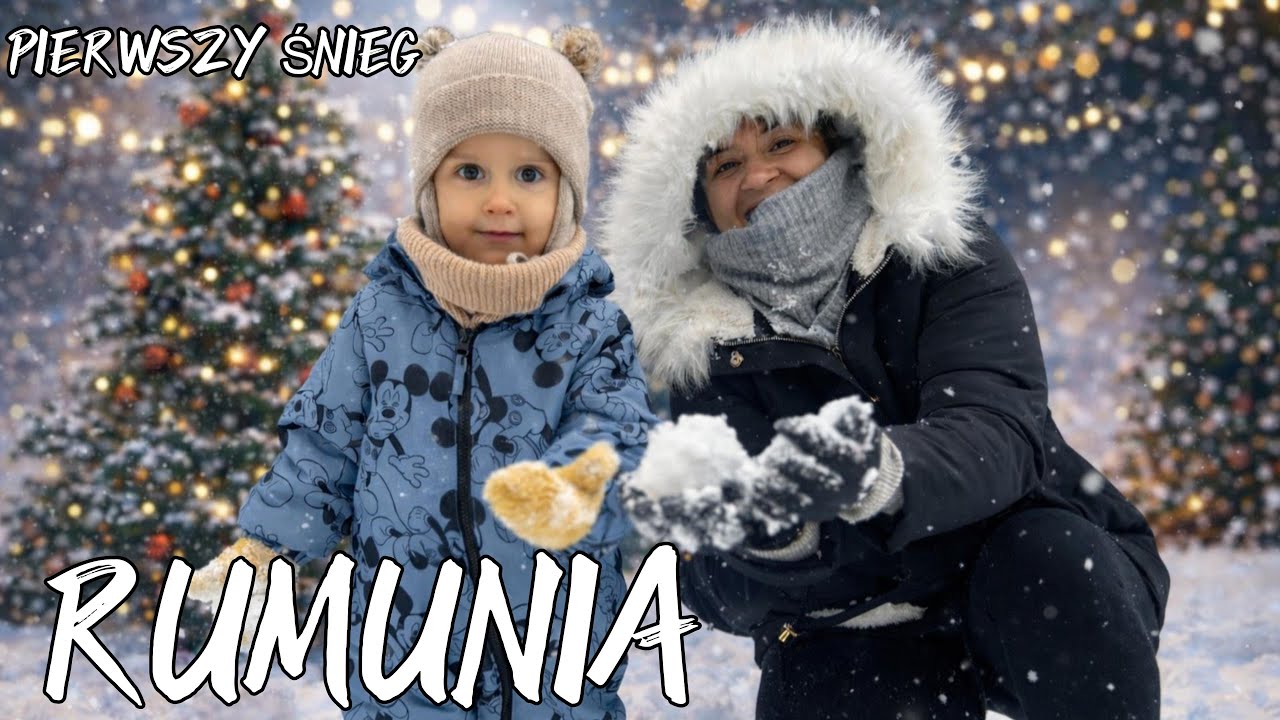 Prezenty, śnieg i rodzinne chwile &ndash; nasze święta w Rumunii 🎁❄️❤️#vlogmas #25