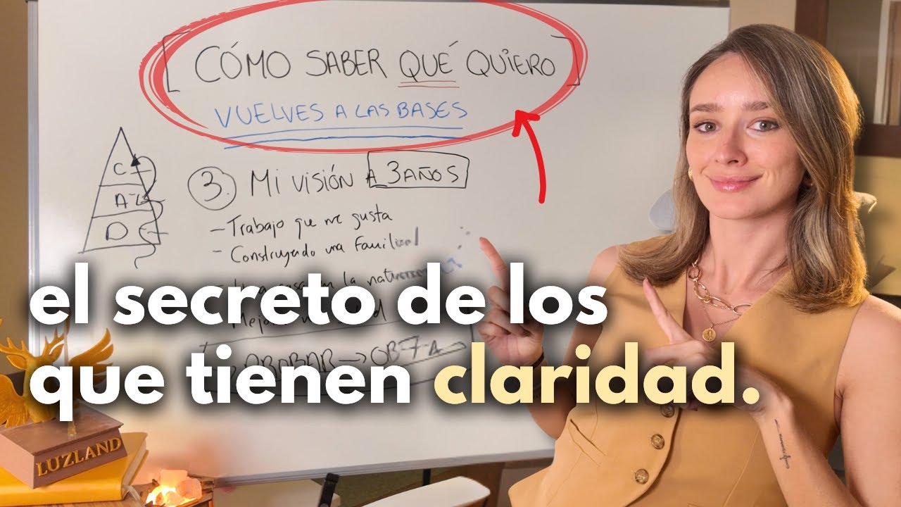 cómo saber qué quieres en la vida (fácil y sin perder años)