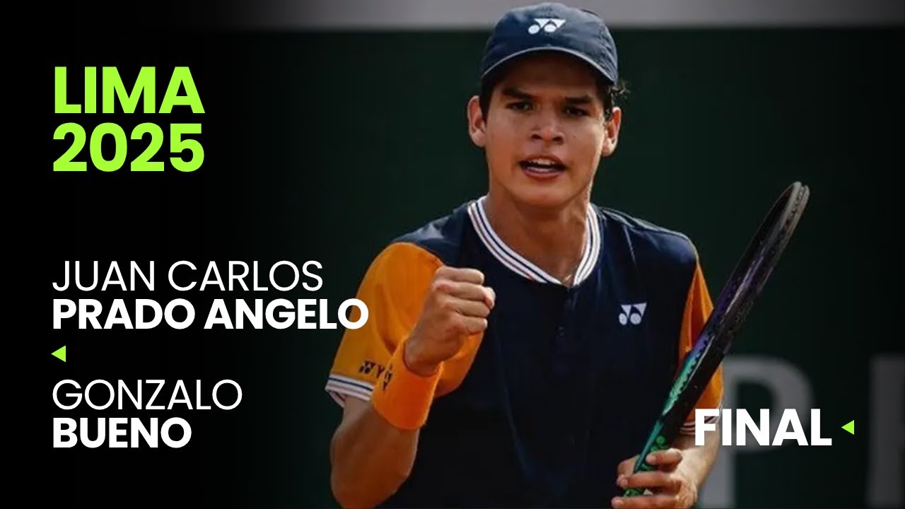 Juan Carlos Prado Angelo vs Gonzalo Bueno | Lima 2025 Final | ATP Highlights