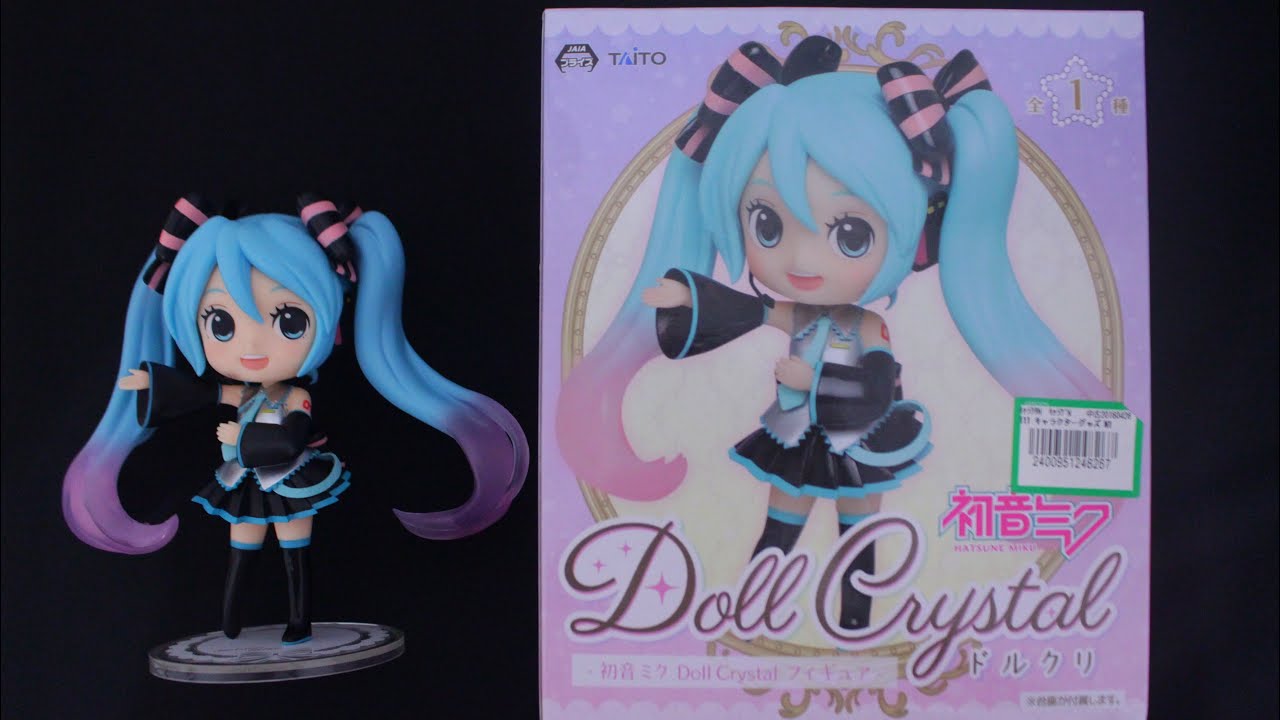 ASMR UNBOXING Action Figure Hatsune Miku 🌸 Soft spoken - Abrindo Boneca, sons de plástico, voz baixa