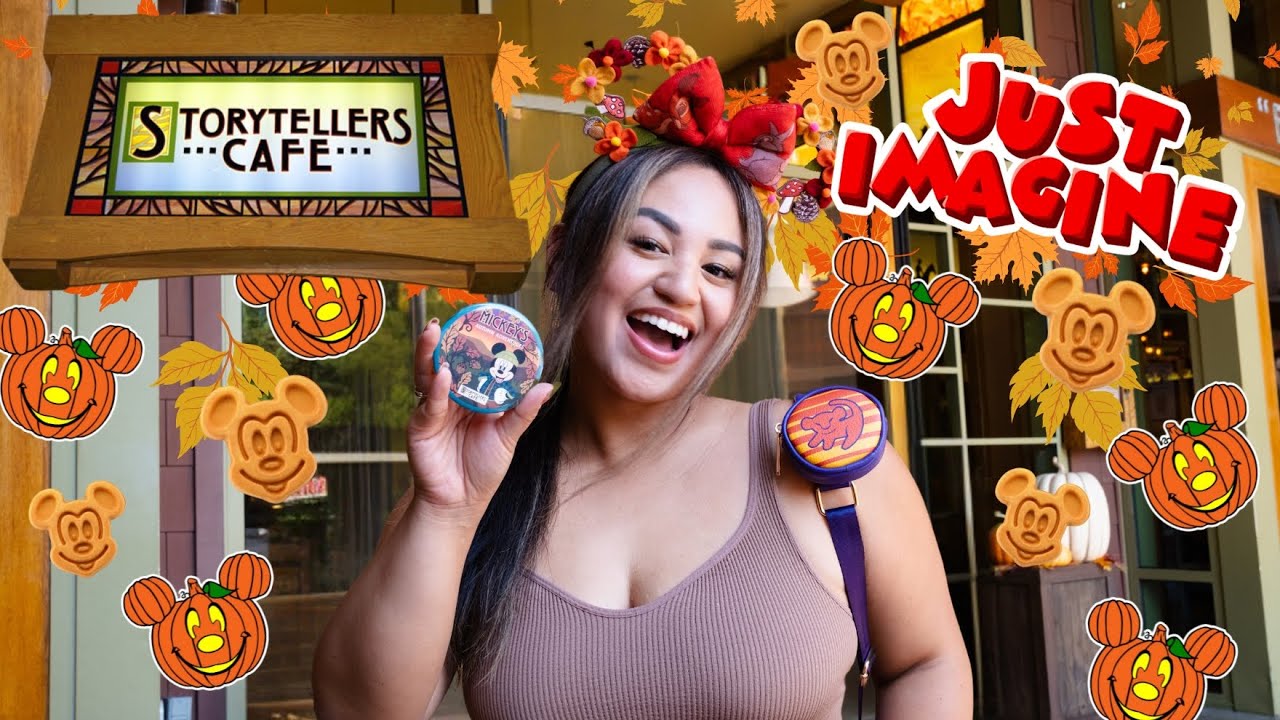 🎃 MICKEY'S AUTUMN ADVENTURES BRUNCH AT STORYTELLERS CAFE 🎃 | HALLOWEEN TIME AT DISNEYLAND | 👻