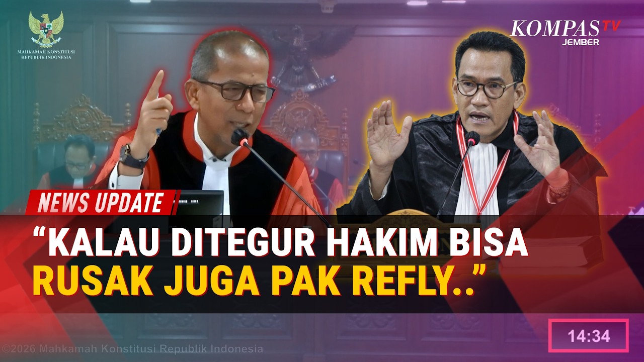 Hakim MK Tegur Refly Harun di Sidang Roy Suryo Kasus Ijazah Jokowi: Jangan Lompat-lompat!