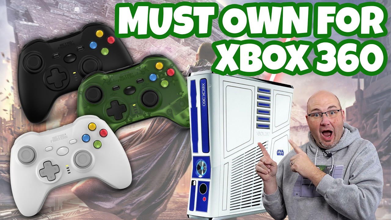 ЛУЧШИЙ геймпад для Xbox 360? Обзор Retro Fighters Hunter 360 Wireless