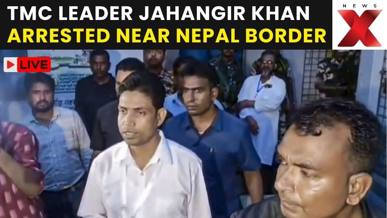TMC'S Jahangir Arrested LIVE: Darjeeling Police Arrest TMC Leader Jahangir Khan Near Nepal Border