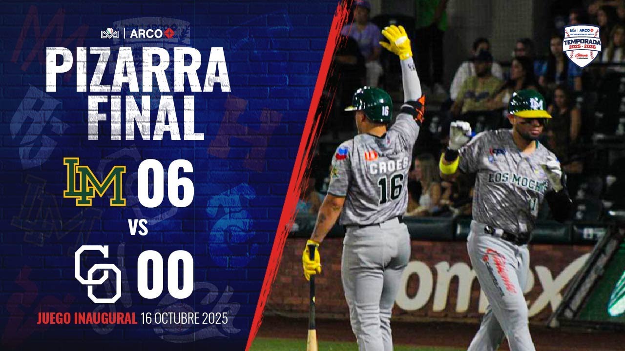 RESUMEN: Cañeros de Los Mochis vs Yaquis de Ciudad Obregón | 16 de octubre de 2025