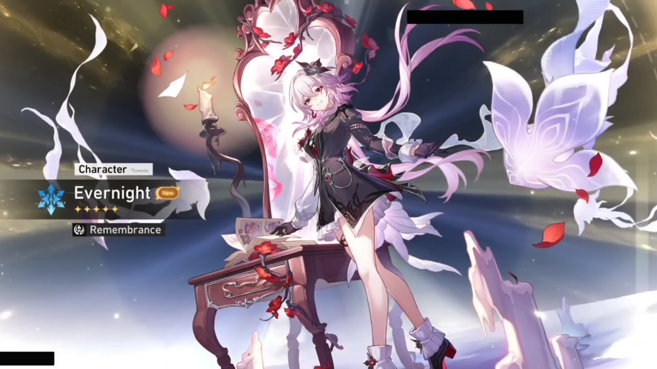 Finally got Evernight in 4.0 even e2 & S1 in just 150 pulls ❤️🖤