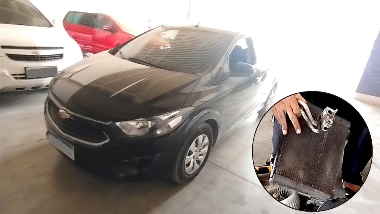 Como o Mecânico faz a Troca do Núcleo Evaporador de um Chevrolet Onix?