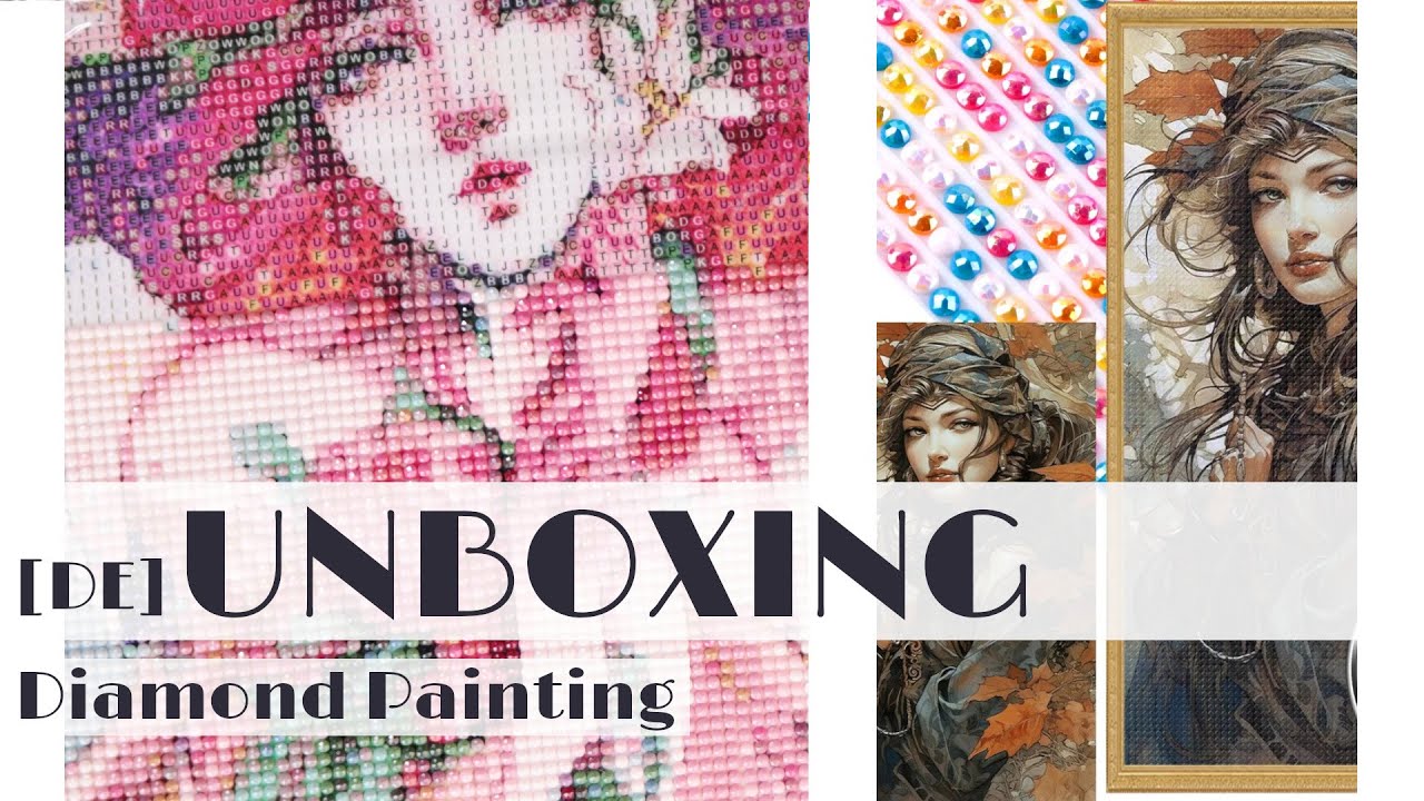 Diamond Painting Deutsch | Update, Review und neue, große AB Bilder!! | Unboxing 2023 #onedaysaving