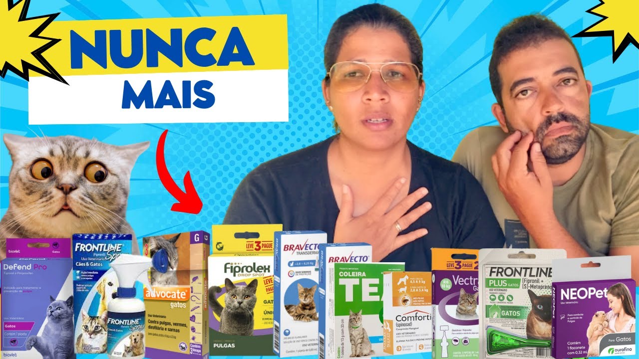 POR QUE NÃO USAMOS MAIS ANTIPULGAS EM NOSSOS GATOS?