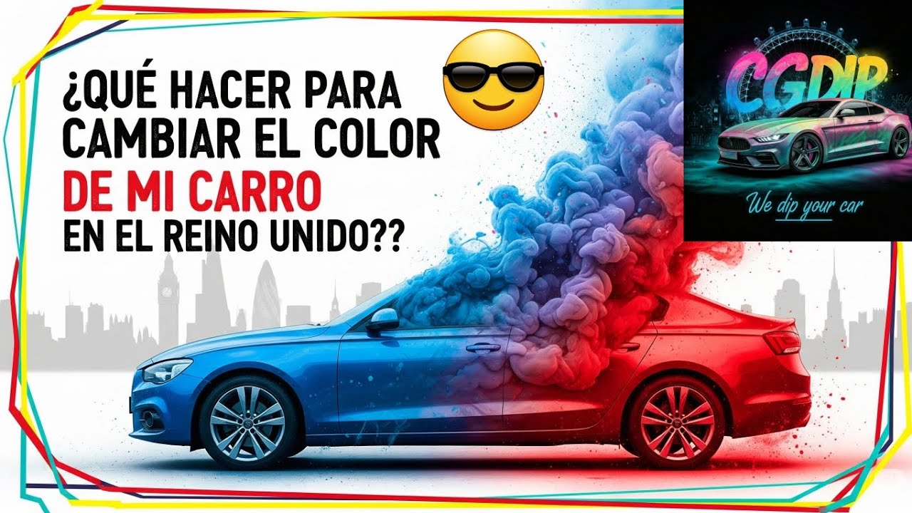 QUE HACER PARA CAMBIAR EL COLOR DE MI CARRO EN EL REINO UNIDO?? @CGDIP ‎⁨@FULLDIP⁩  ‎⁨@dipyourcar⁩