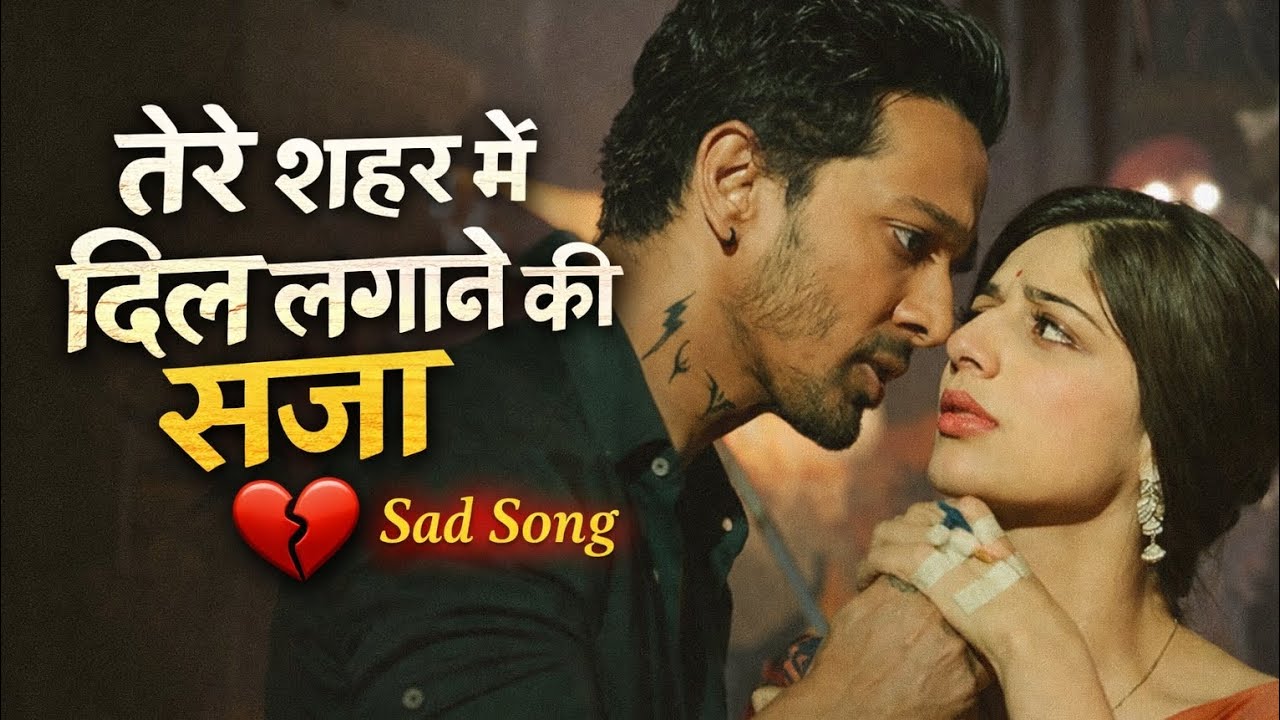 दिल लगाने की सज़ा 💔 | Very Sad Hindi Song 2026 | Heartbreak Song | Dark Emotional Song |