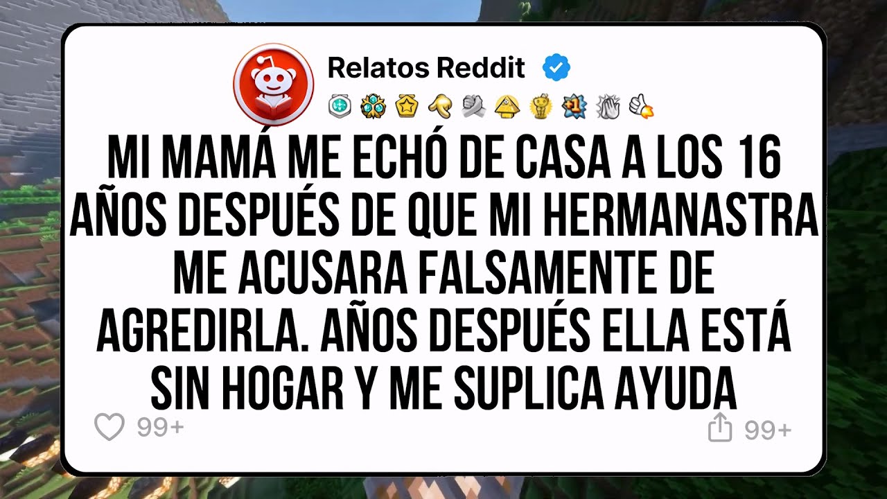 Mi mamá me echó de casa a los 16 años cuando mi hermanastra me acusó falsamente de agredirla