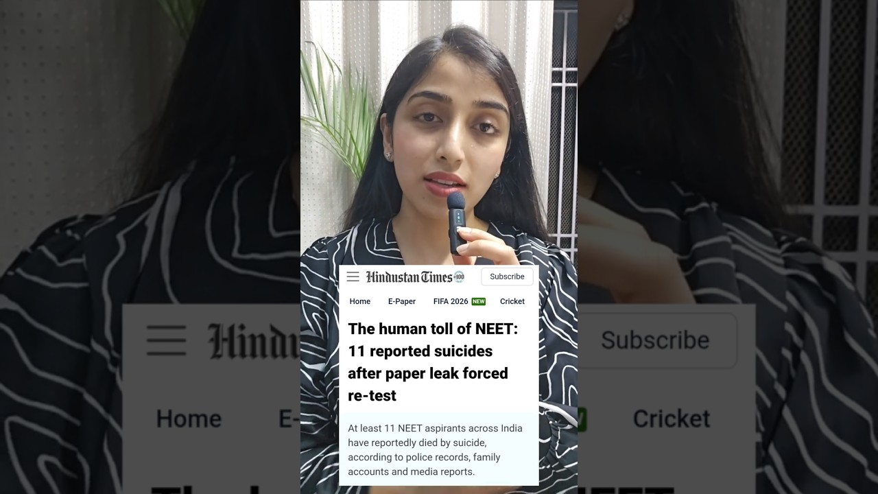 48 HOURS, 5 SUICIDES! WHO'S RESPONSIBLE? NEET2026 #TelegramBan #StudentSuicide #PavelDurov #shorts