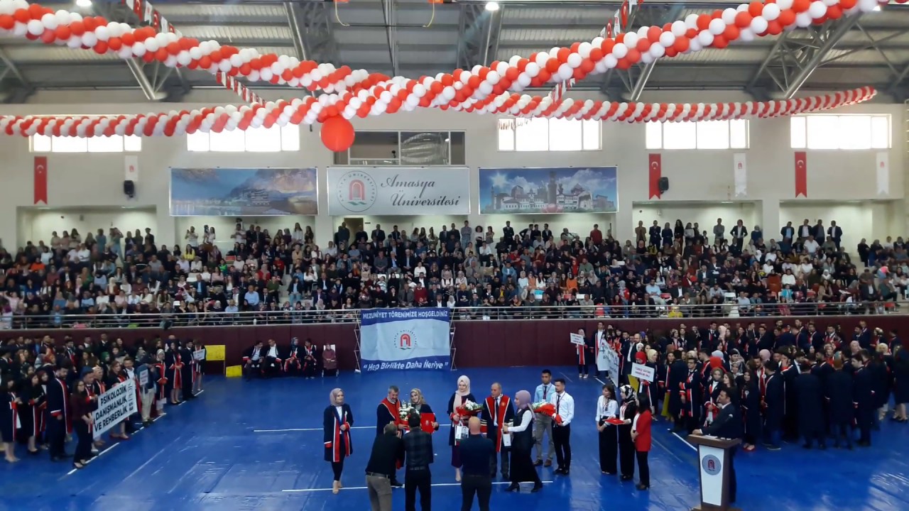 Amasya Üniversitesi Eğitim Fakültesi 2018-2019 Mezuniyet Töreni