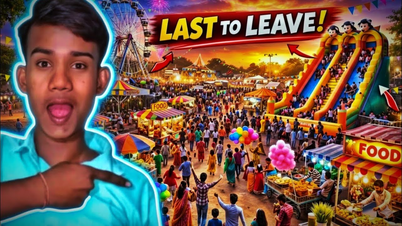Last to Leave in the Village Fair .. By Praveen vlogs 