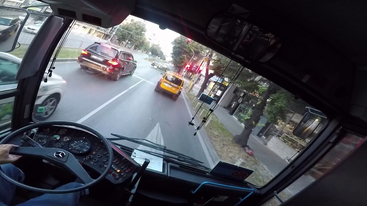 GoPro - Varna-Beloslav with Mercedes-Benz O405NÜ on 26.07.17
