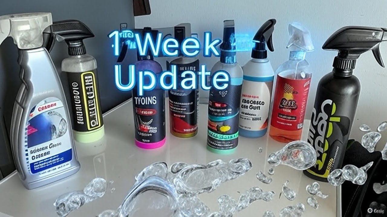 Обновление продукта Paint Detail Spray: как идут дела после 1 недели, мойки и дождя!
