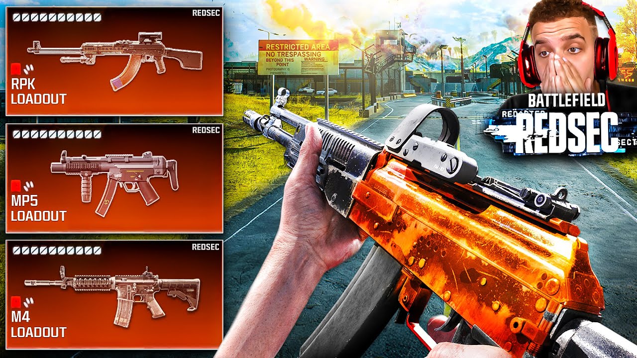 ТОП-5 ЛУЧШИХ комплектов снаряжения в Battlefield 6 RedSec! (Лучшее оружие BF6)