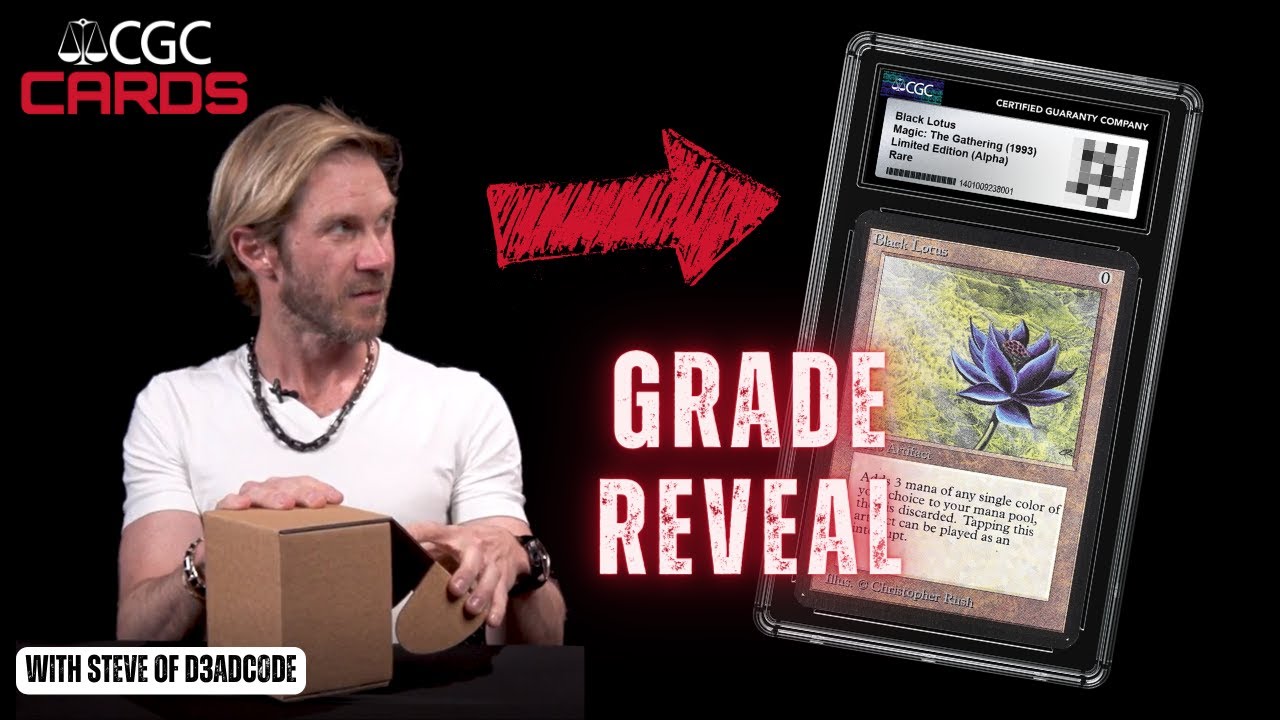 INSANE MAGIC: THE GATHERING BLACK LOTUS GRADE REVEAL!