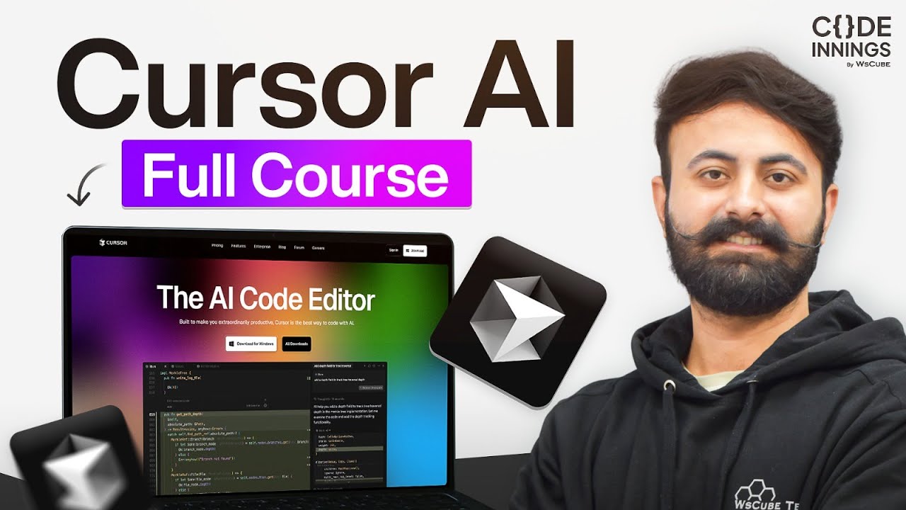 Cursor AI Full Course For Beginners | Build Apps Without Coding