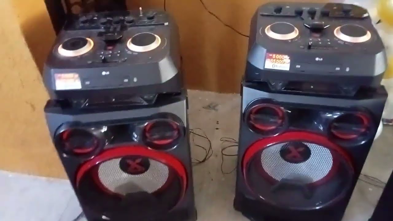 Como sincronizar dos estereos LG CK99 de 5000w cada uno