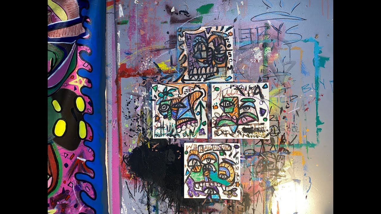 [LIVE No. 35] The Visual Diary of a Living Artist | An Ongoing Study | (2/2 Works on Paper)🔺