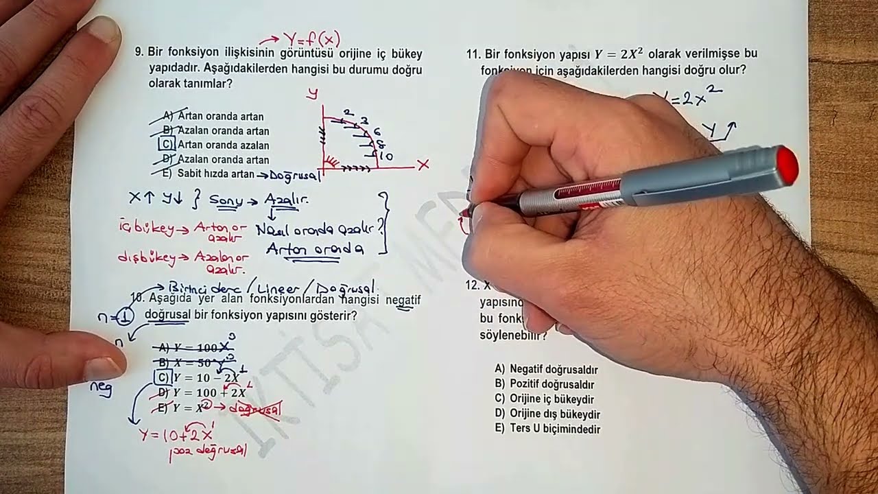 MİKRO İKTİSAT TEMEL KAVRAMLAR SORU ÇÖZÜMÜ - 3
