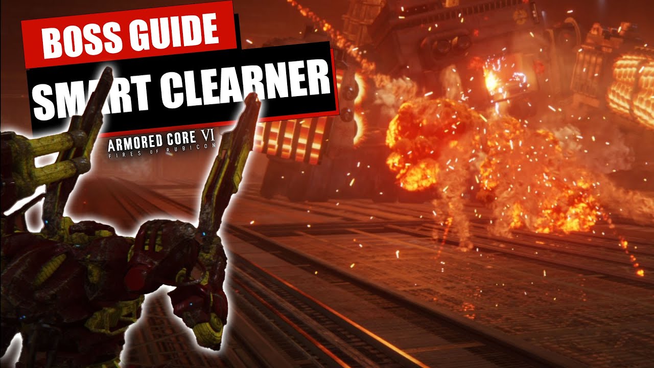 EASILY Defeat SMART CLEANER| Boss Guide | Armored Core 6