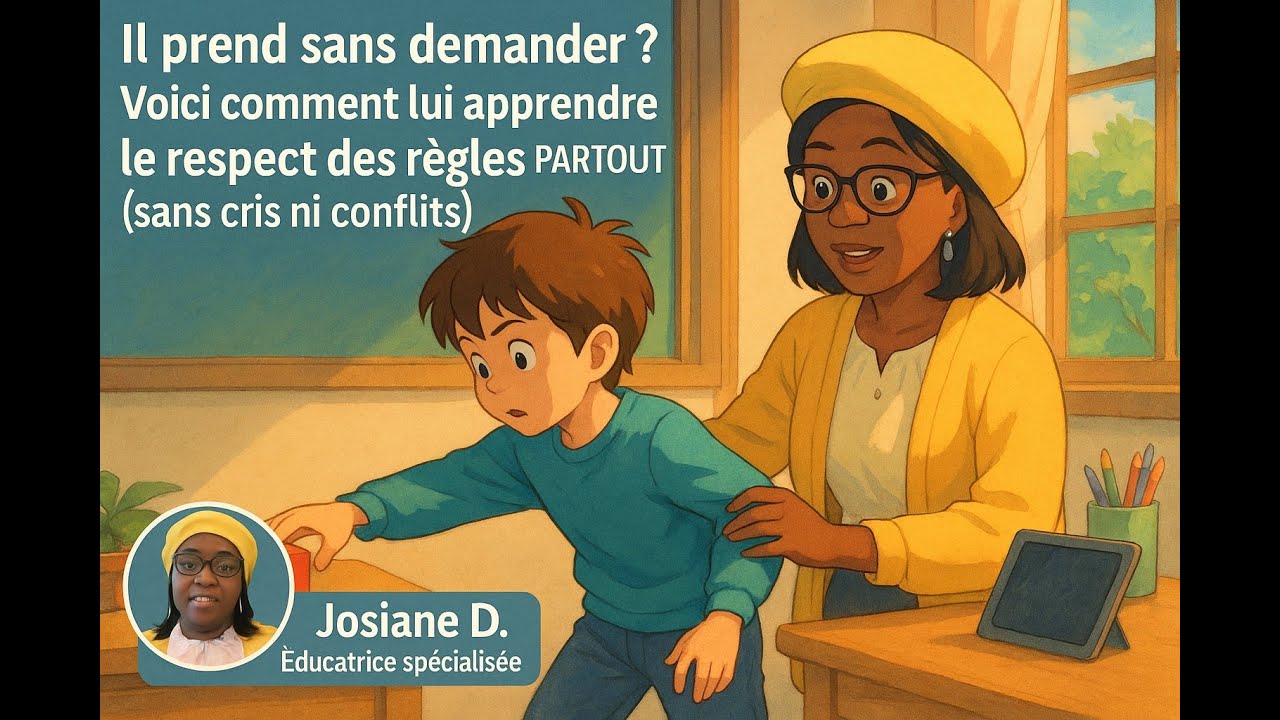 Il prend sans demander -Voici comment lui apprendre le respect des règles PARTOUT sans cris/conflits