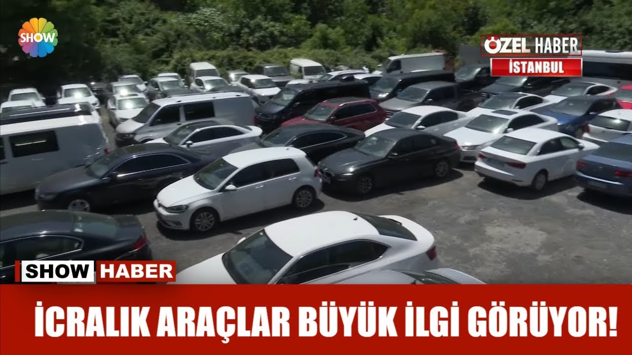 İcralık araçlar büyük ilgi görüyor!