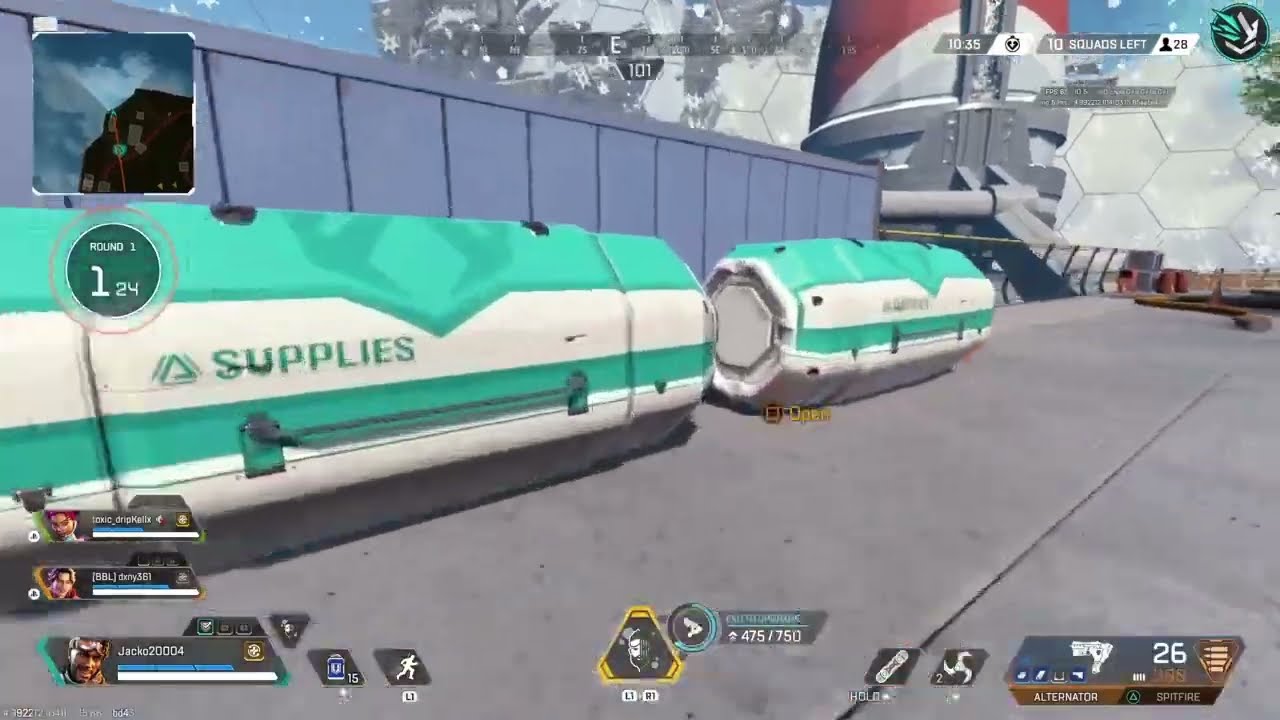 This Snowboard is very fun to use! (Apex Legends Gameplay)