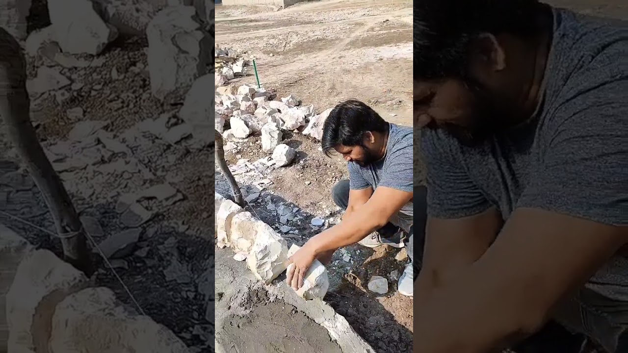 STONE FOUNDATION . #stonefoundation, #stone, #eartharchitecture,