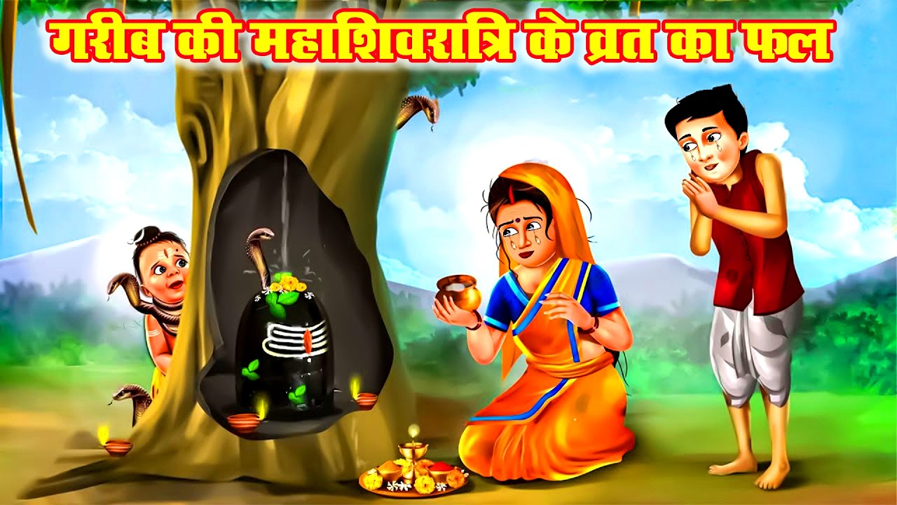 गरीब की महाशिवरात्रि के व्रत का फल - गरीब की भक्ति से प्रसन्न हुए भोलेनाथ Moral Stories | Vrat Katha