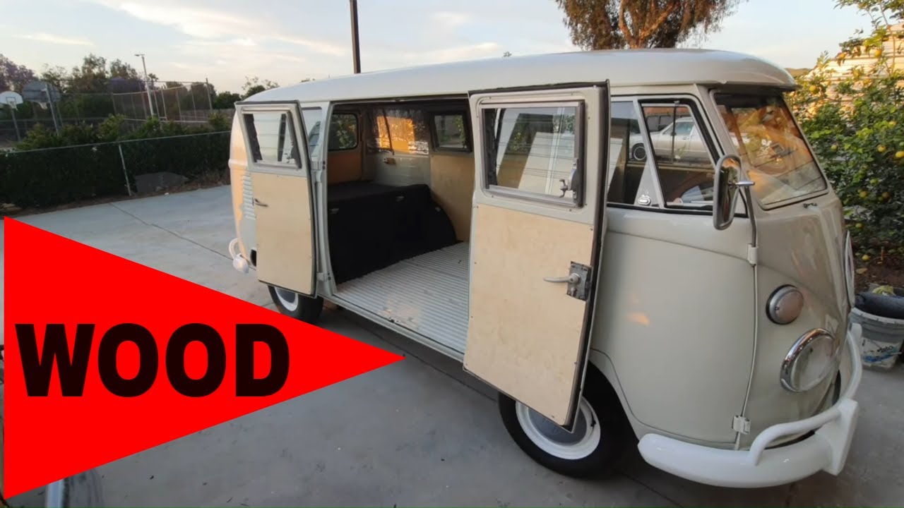 VW bus wood panels