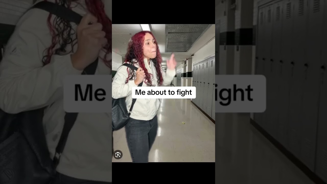 When the teacher tries to break up a fight #comedy #shorts #funny
