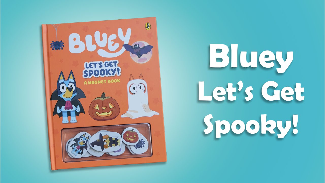 Bluey: Let's Get Spooky | 123 Read 4 Me | Reading for Kids