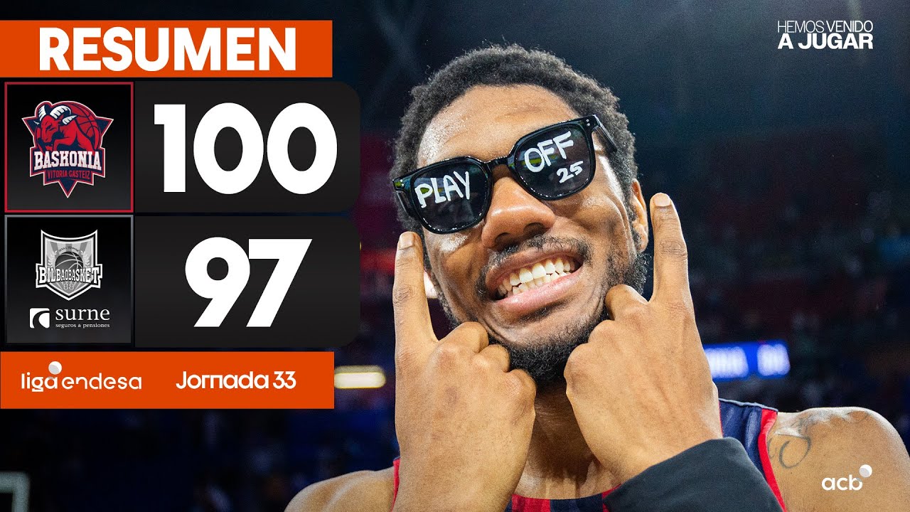 Baskonia - Surne Bilbao Basket (97-100) RESUMEN | Liga Endesa 2024-25