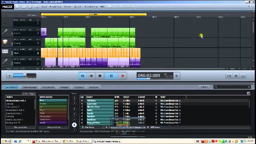 Take Control (magix music maker 2013 premium)