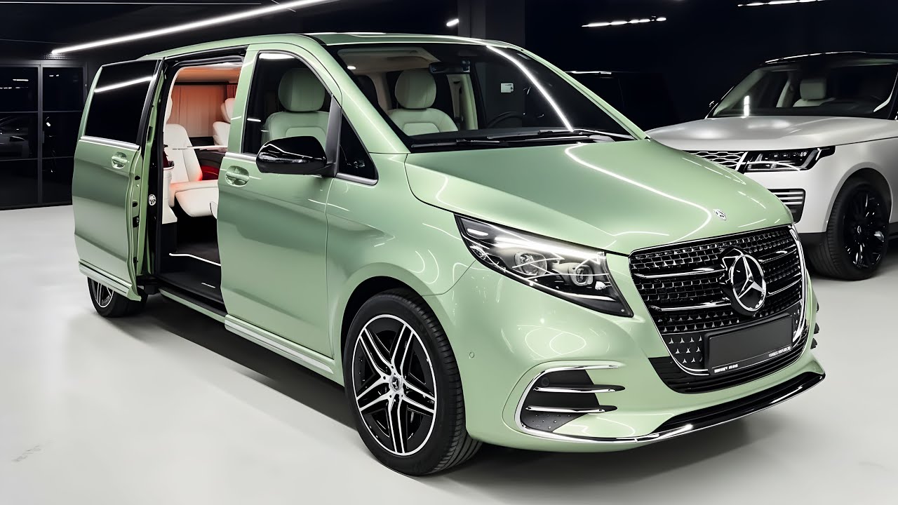 Mercedes V-класса 2026 года &mdash; ВЫПУЩЕНА МАКСИМАЛЬНАЯ МОДЕРГИЯ MPV!
