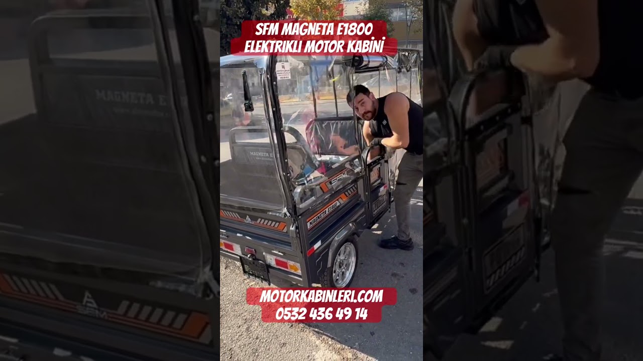 ELEKTRİKLİ MOTOR KABİNİ | SFM MAGNETA E 1800
