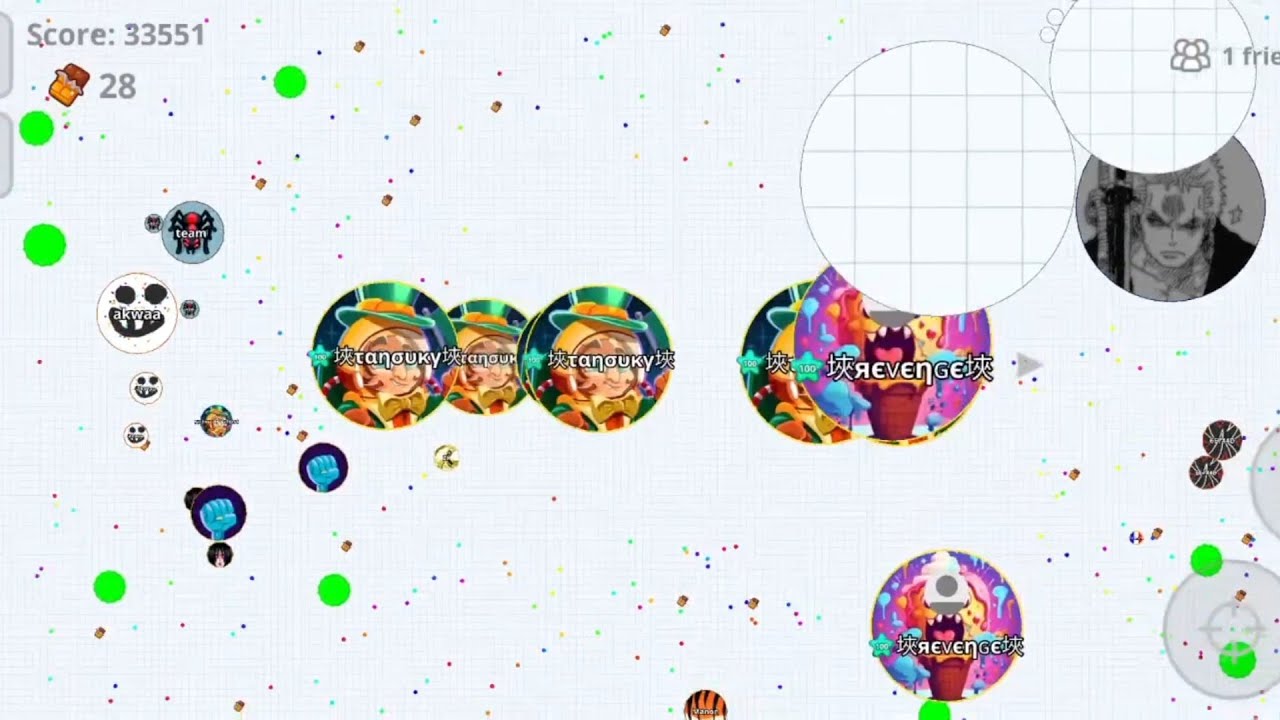 New Free Skin (w @revenge.ioo)(agario mobile gameplay)