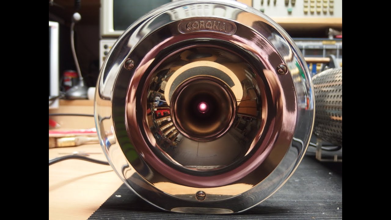 CORONA Plasma Tweeter Repair and Upgrade