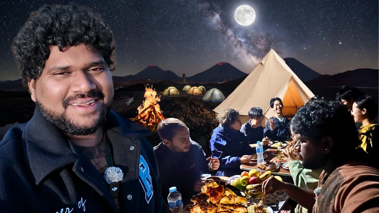 Star Watching & Egyptian Dinner at Black Desert 🏜️🔥 | Foodie Prabu | 