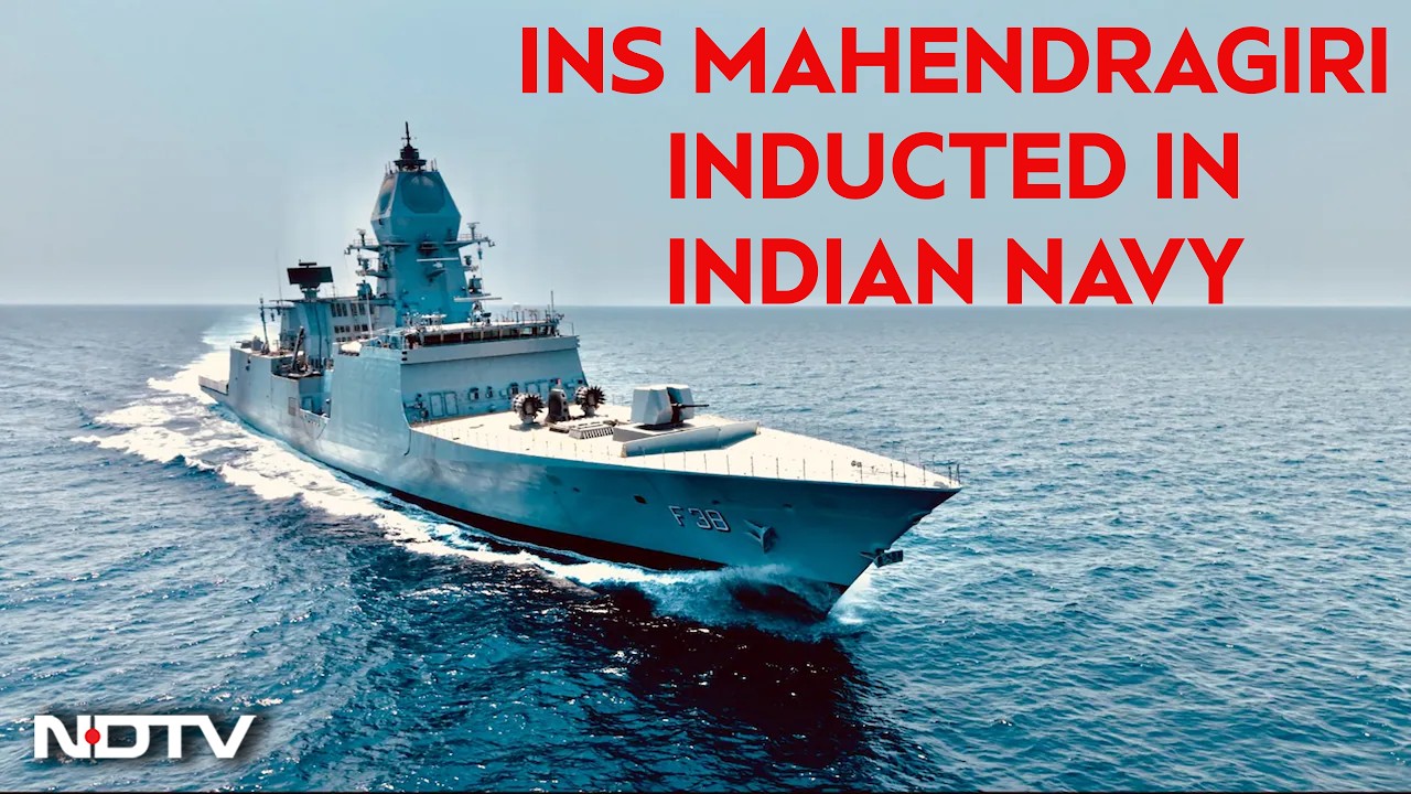 INS Mahendragiri Inducted In Indian Navy | Rajnath Singh Launches INS Mahendragiri | Indian Navy