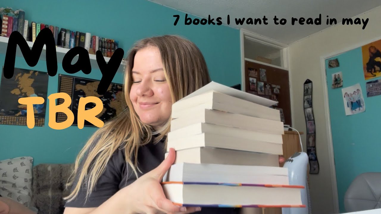 May TBR 🌷✨ the 7 books I hope to read in May
