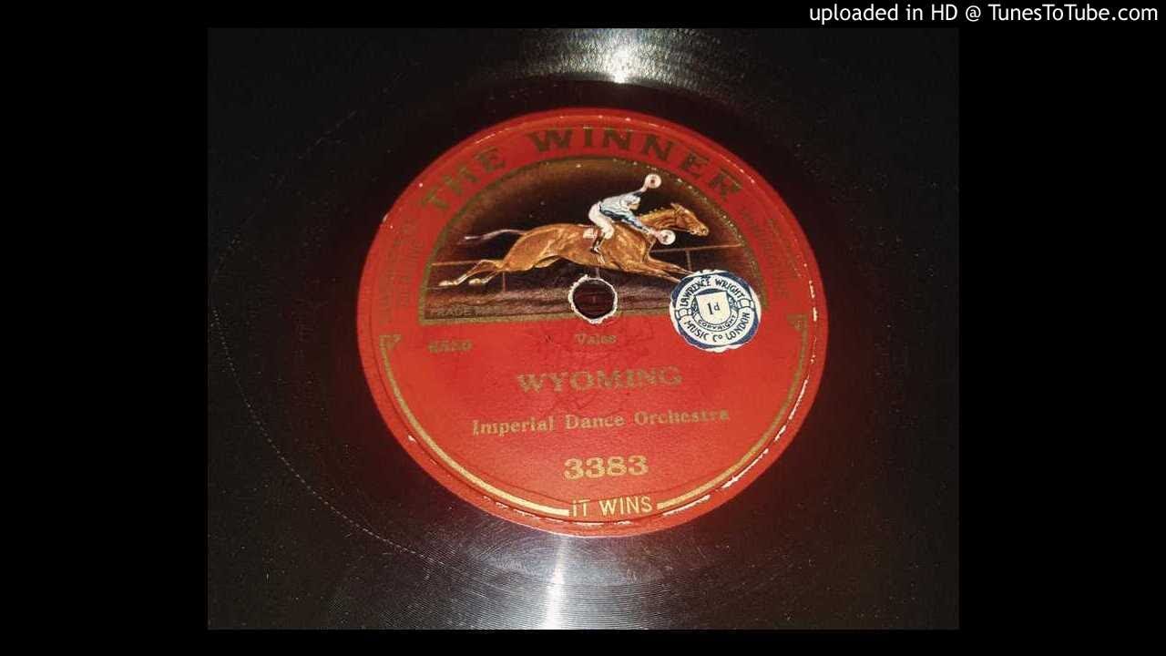 Imperial Dance Orchestra - Wyoming waltz - 1920